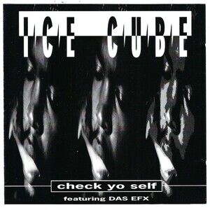 Ice Cube Feat. Das EFX CD Single - Check Yo Self (3 Mixes) Promo - Priority Rare